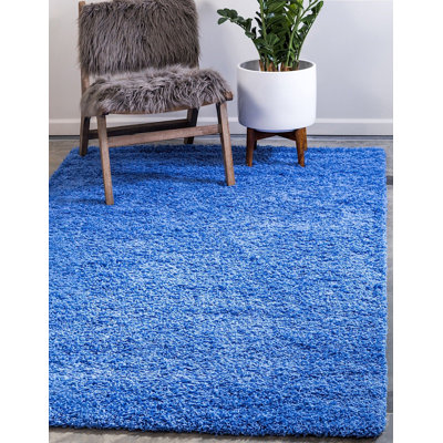 Tapis bleu Sybil