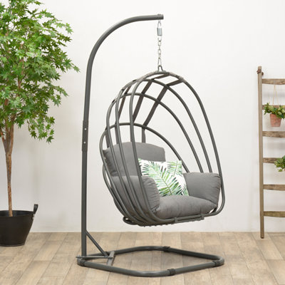 Clerkin Swing Chair with Stand