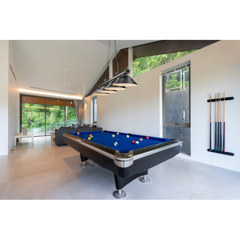 Billard 4 lumières Annaleisa, Plaqué bronze
