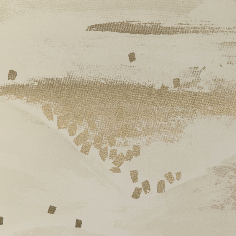 La Brume 24' L x 36" W Wallpaper Roll, Alabaster
