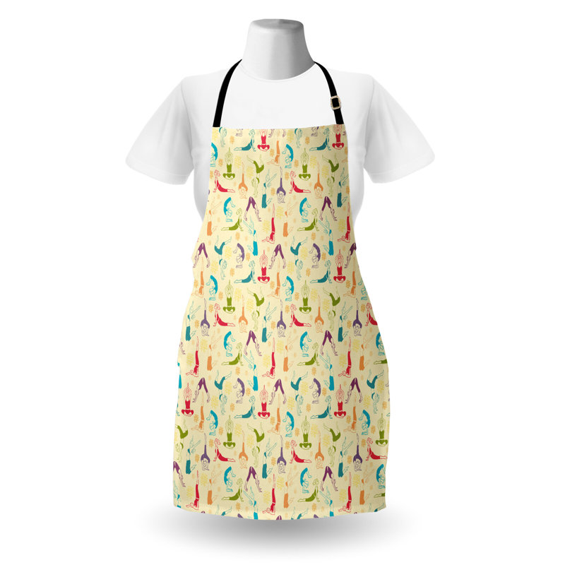 No Pattern Bib Apron