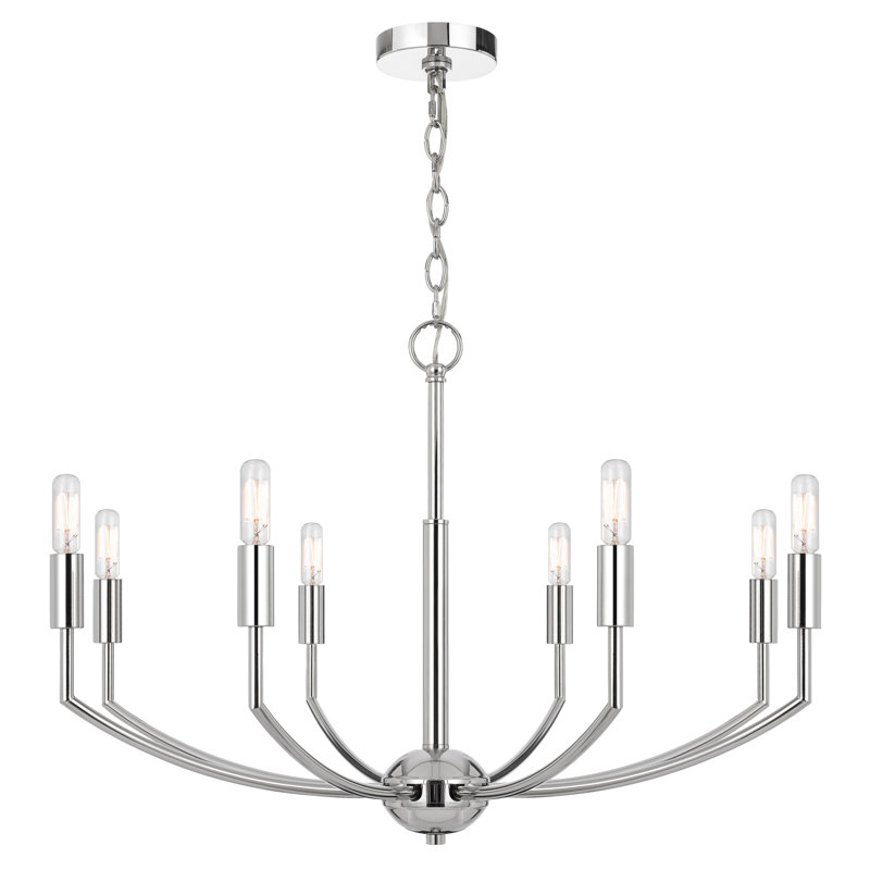 Lustre classique / traditionnel à 8 lumières à intensité variable Halewood