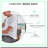 ErgoHeat Lumbar Pillow - Posture Support with 3 Heat Settings, Auto-Off Timer, Adjustable Strap for Office or Home Chair - Ultimate Comfort