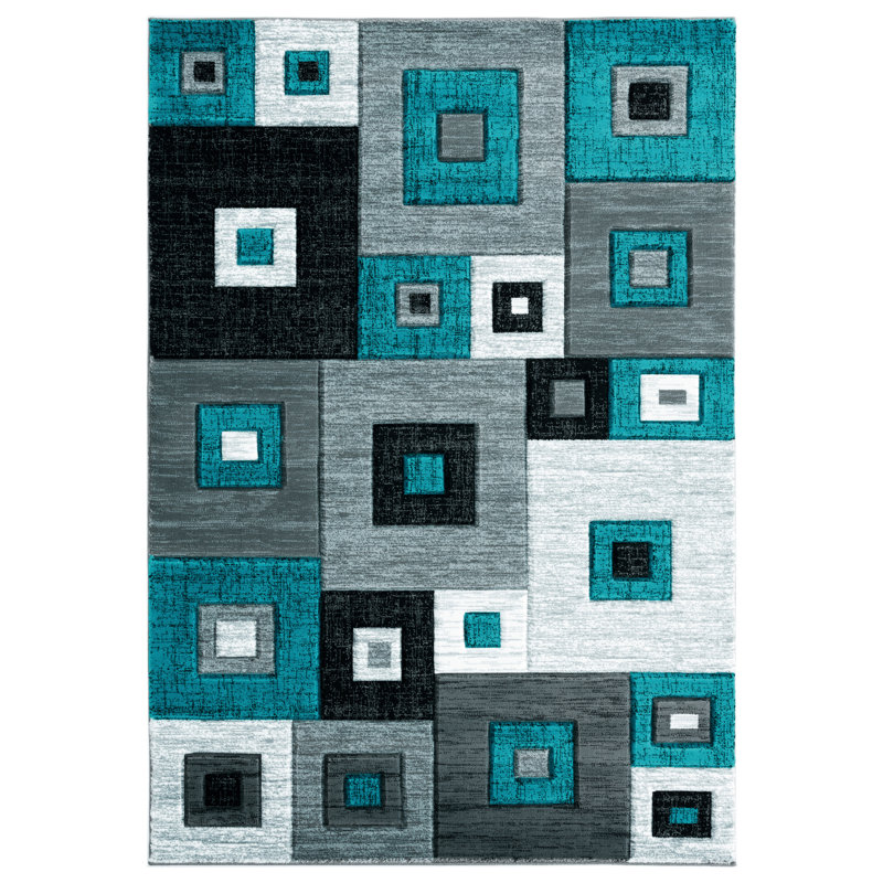 Zabala Geometric Indoor Rug, Runner 2'7" x 7'4"