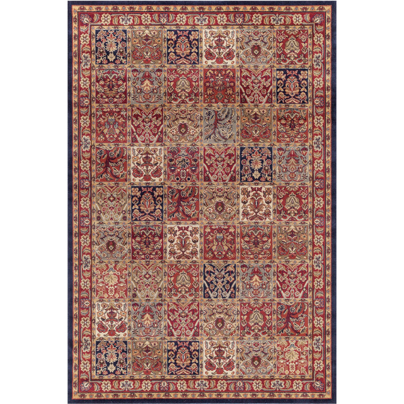 Edmont Oriental Indoor Rug, Rectangle 7'10" x 9'10"