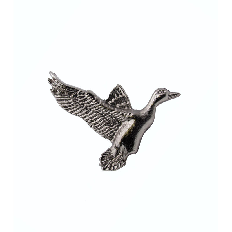 Poignée fantaisie surdimensionnée de 2 5/8 po de longueur, Nickel