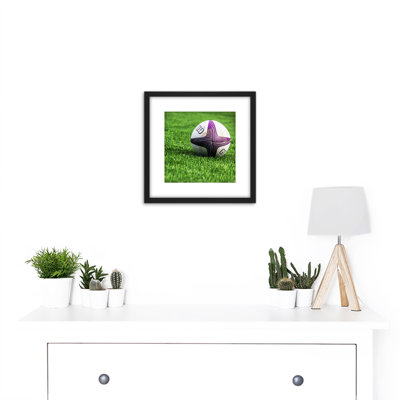 Sport Rugby Ball Field World Cup Photo - Single Picture Frame Print