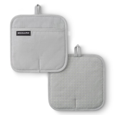 KITCHENAID Gourmet Series Gridlines Pot Holders 2-Pack