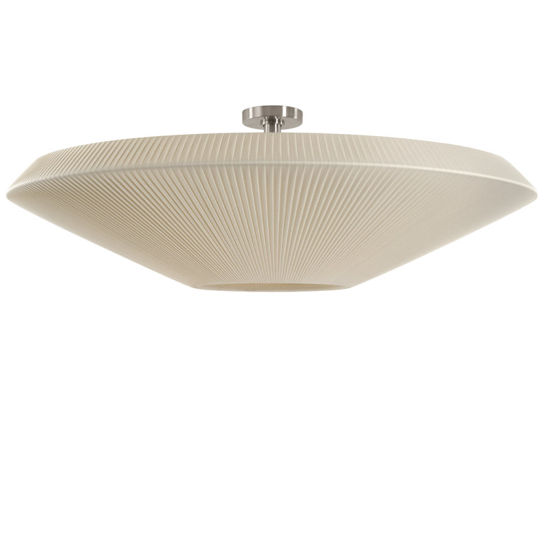 Siam 6 - Light Flush Mount, Cream, 6