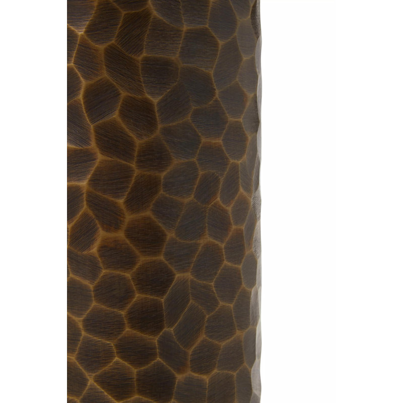 Beric Metal Table Vase, 34cm H x 13cm W x 13cm D