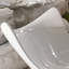 Chaise longue d'extérieur en fibre de verre