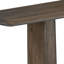 Console Mid-Century moderne en bois de manguier massif, 47 po - Moka