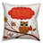 Friendly Fall Reminder Indoor/Outdoor Reversible Throw Pillow-24135996