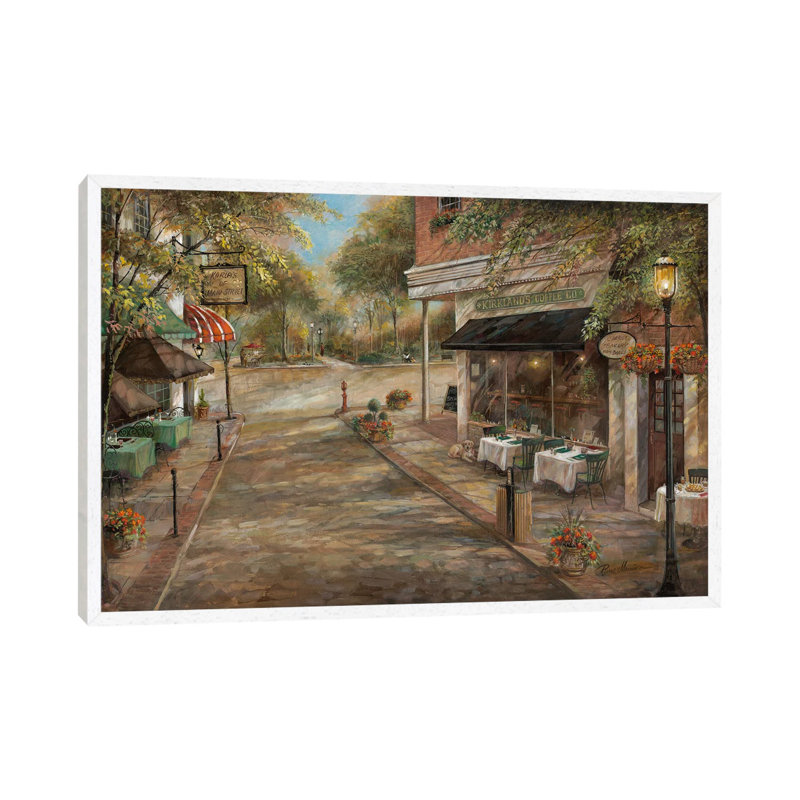 My Kinda Town by Ruane Manning - Gallery-Wrapped Canvas Giclée on Canvas, White Framed, 101.6 cm H x 66.04 cm W