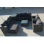 65cm Wide U-Shaped Wicker Patio Sectional Set