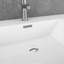36 po Meuble-lavabo autoportant blanc brillant avec lavabo-2101168687