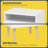 Modern Single Drawer Nightstand,Vintage Bedside Table-254302151-253819235