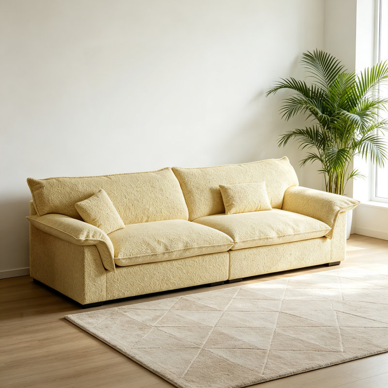 Creative Yellow Casual Sofa