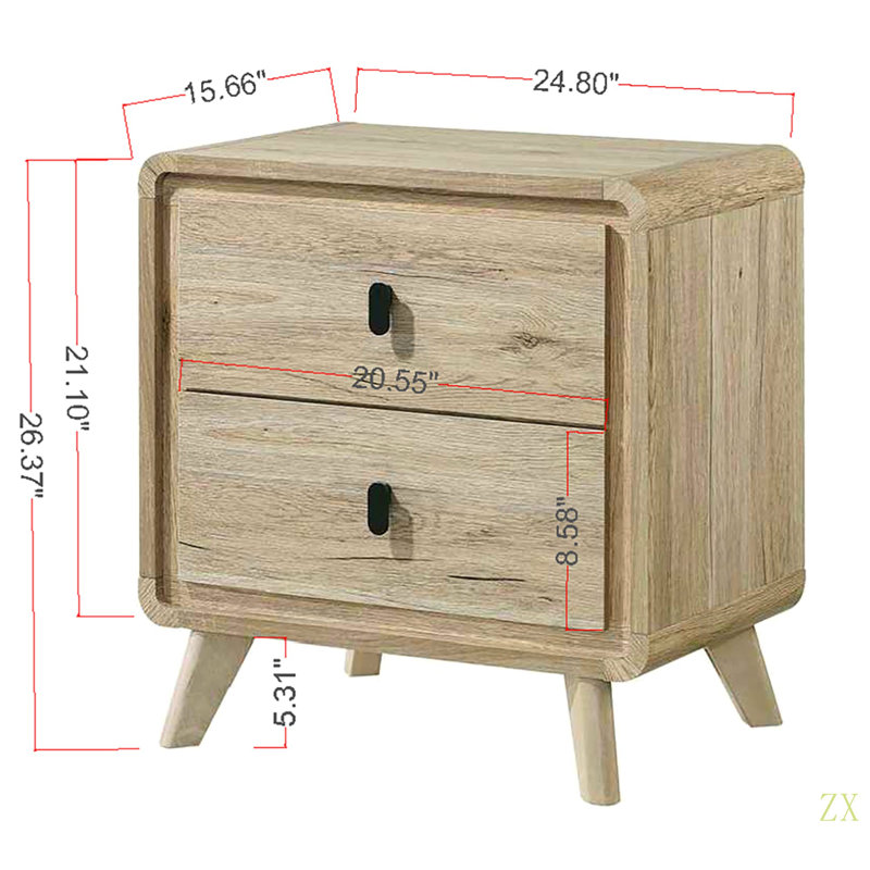 Meuble de rangement 1pc Mid-Century