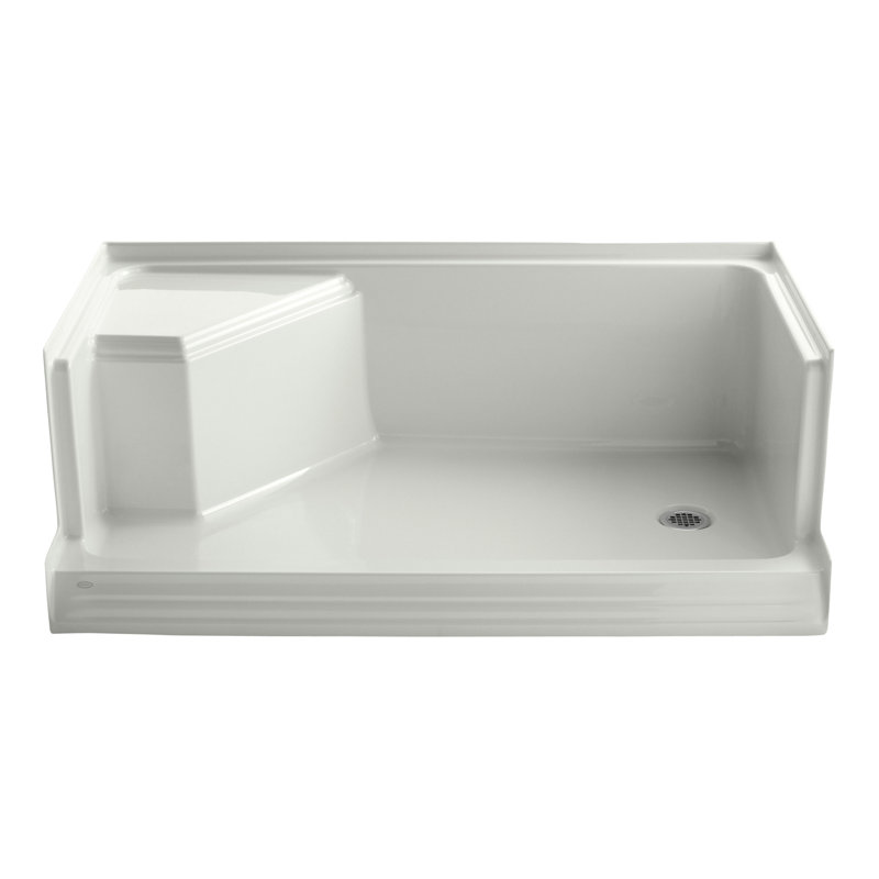 Base de douche à seuil simple l 60 po x P 36 po Memoirs, Dune