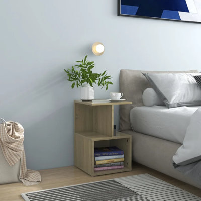 Donahue Bedside Cabinet Engineered Wood