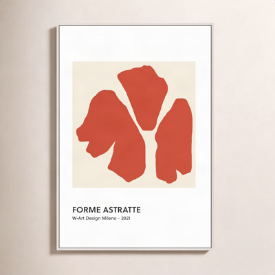 Desma "Forme Astratte Red" Print