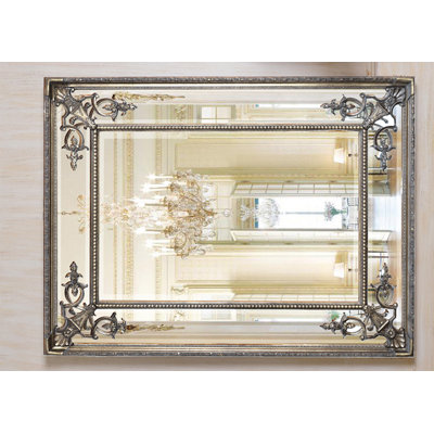 Daylan Solid Wood Frame Wall Mirror