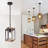 Canala 1 - Light Square/Rectangle Pendant