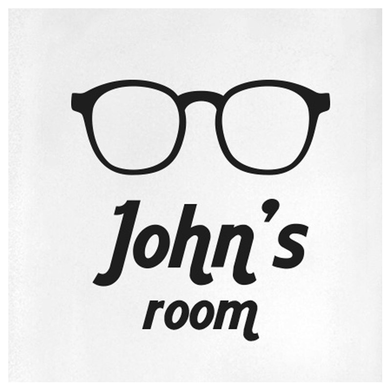 Wall Decal, Black