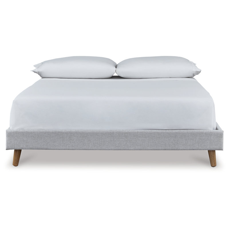 Lit plateforme double tapissier Tannally