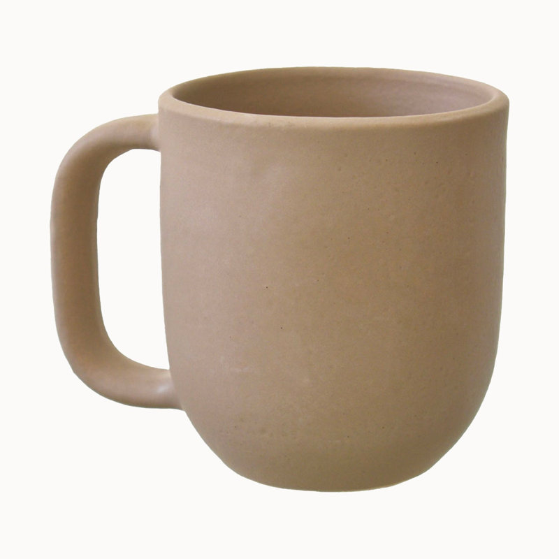 Handcrafted Ceramic Mug, Greige