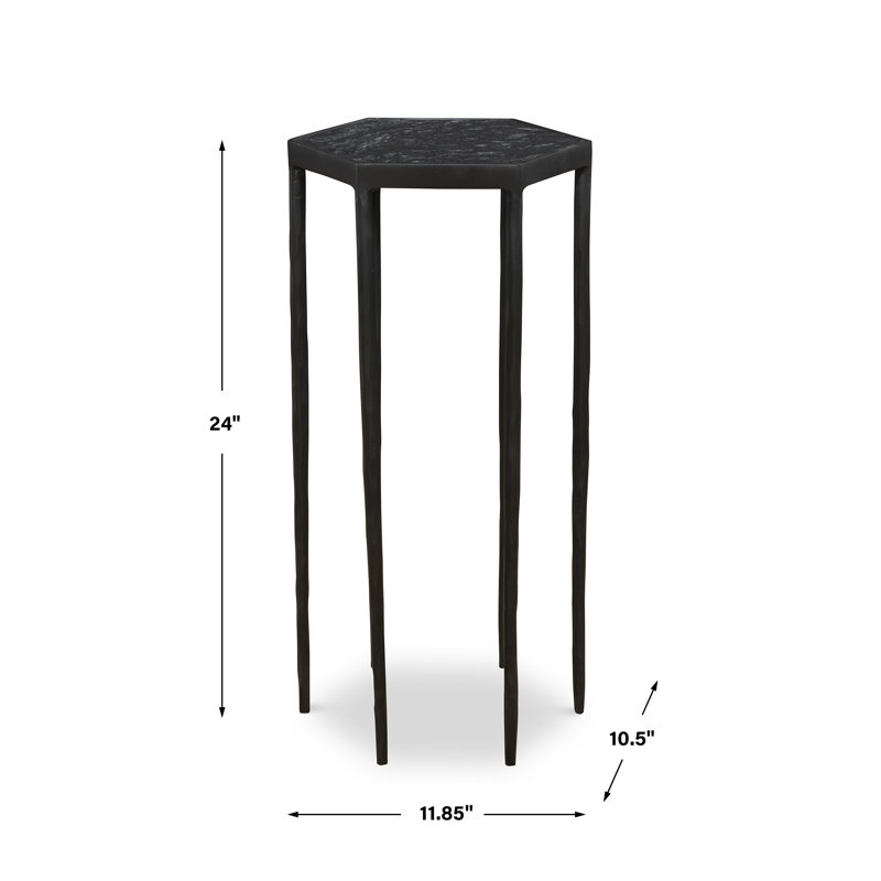 Figgy Marble End Table