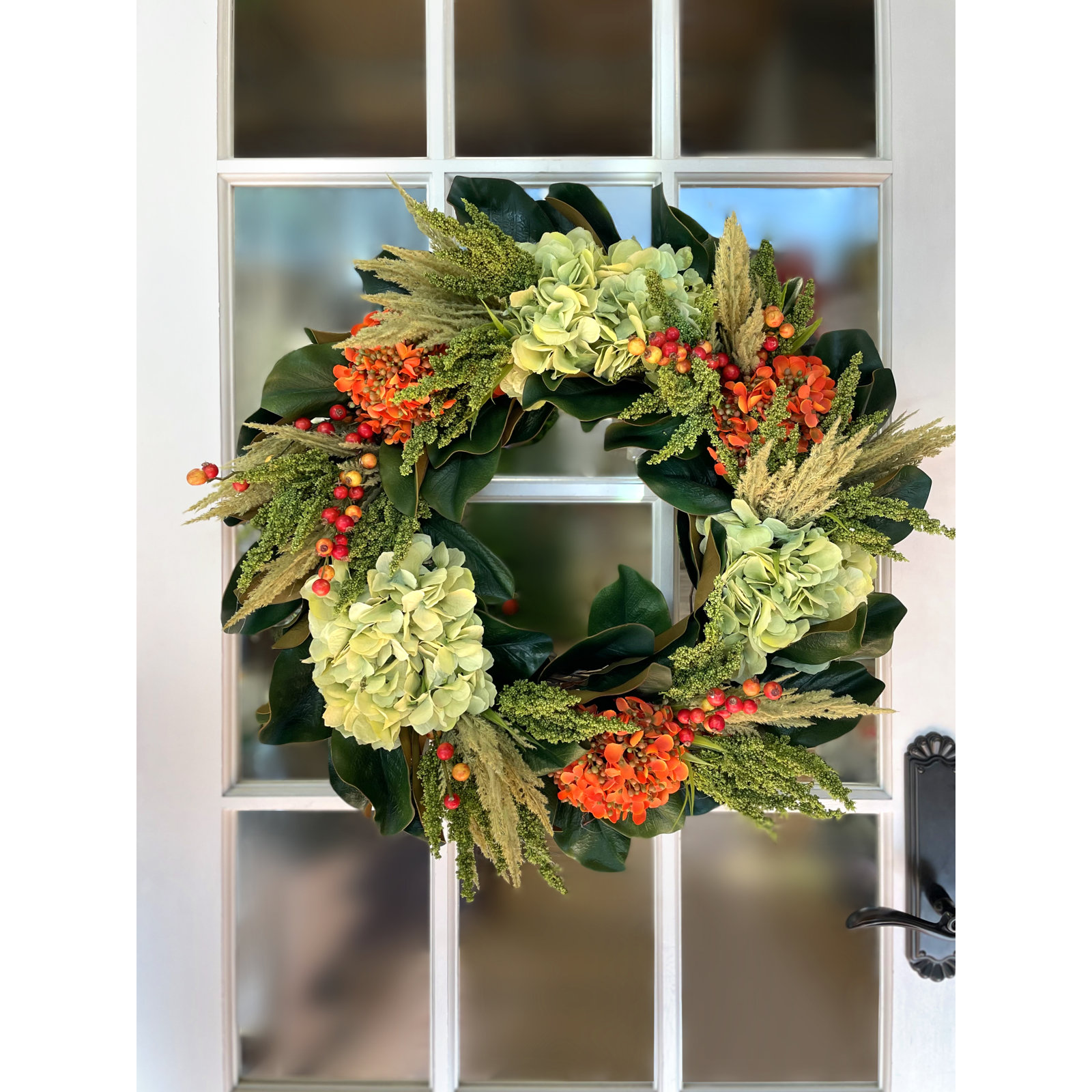 Alma 28" Hydrangea Wreath
