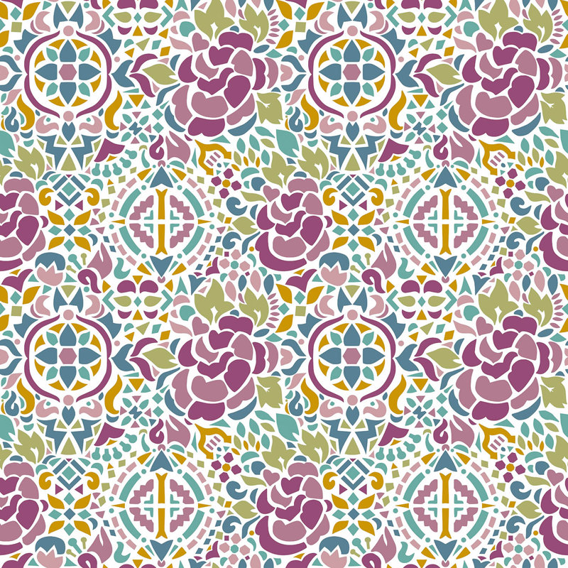 Ensemble de housse de couette pour grand lit DiaNoche en microfibre par Pom Graphic Design - Motif d'inspiration roumaine