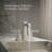 Riff Centerset Bathroom Sink Faucet, 0.5 GPM-85794844
