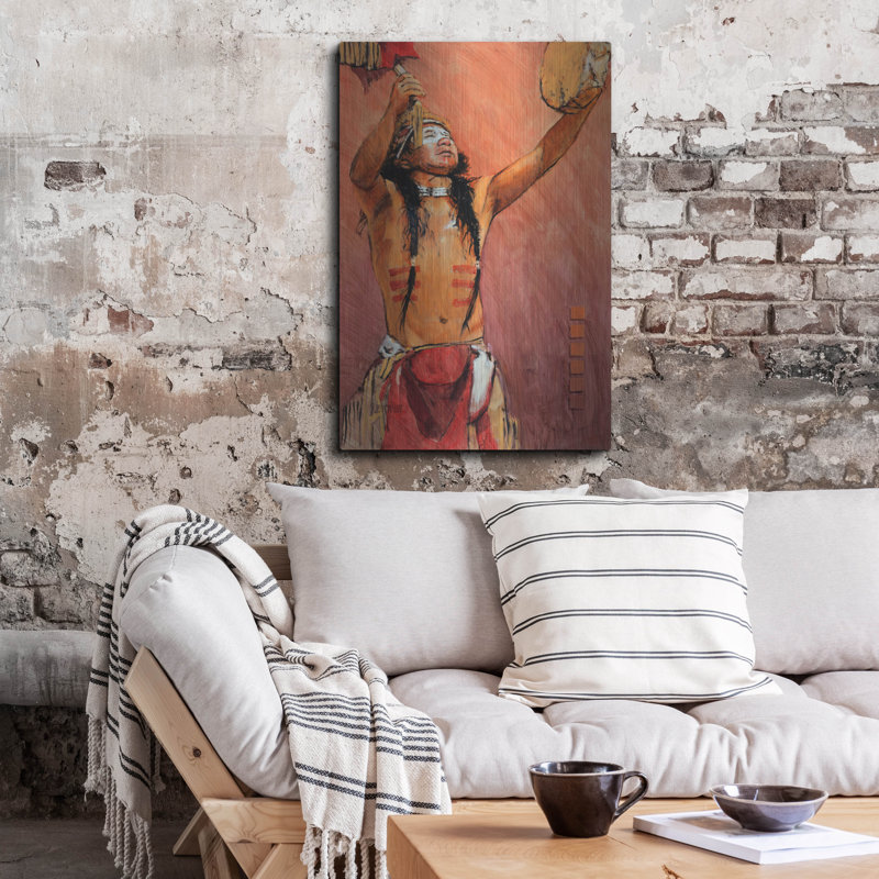 " Invocation " by J. E. Knauf, 36" H x 24" W