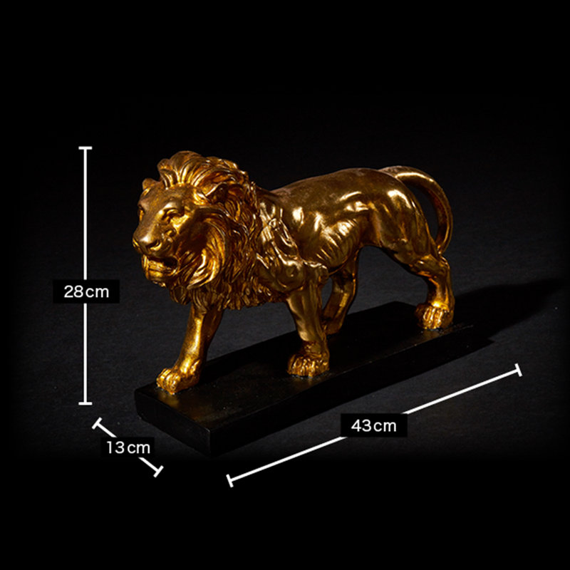 Nowakowski Animals Figurines & Sculptures, Gold