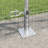  Welded Wire Fence With 13 Flanged Posts 0.8X50 M Galvanised Steel