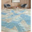 Hand Woven Silk and Wool Area Rug
