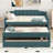 Upholstered Daybed With Trundle And Three Drawers-1833927030
