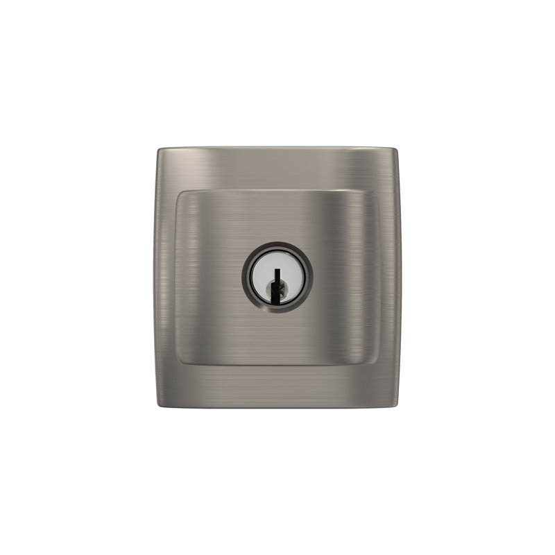Keyed Entry Lockset, Satin Nickel