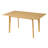 60" Rustic Farmhouse Dining Table-1909965597