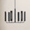 6 - Light Dimmable LED Chandelier