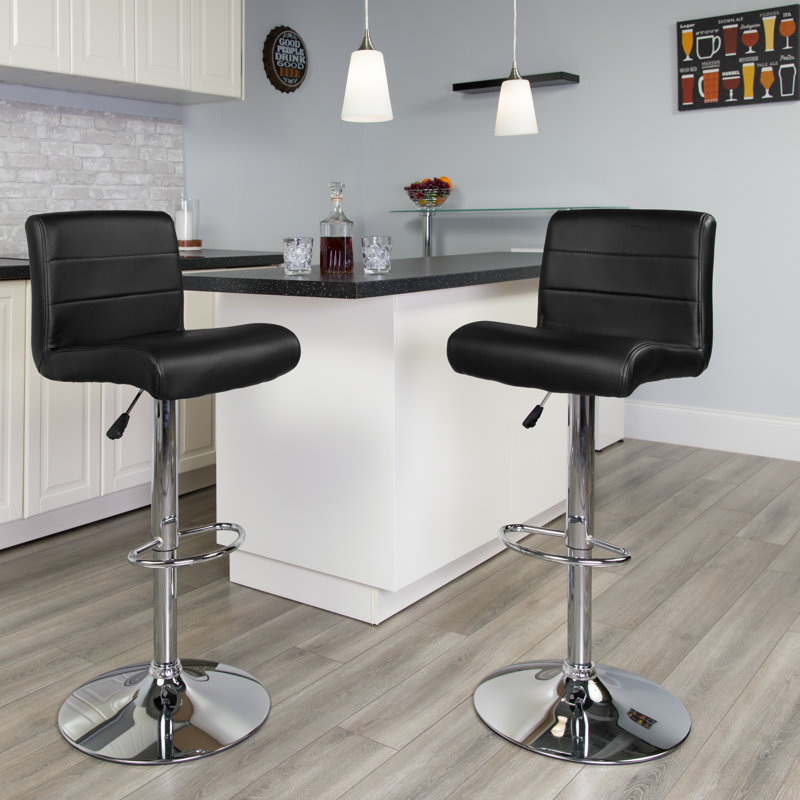 Tabouret de bar Chestertown, Noir