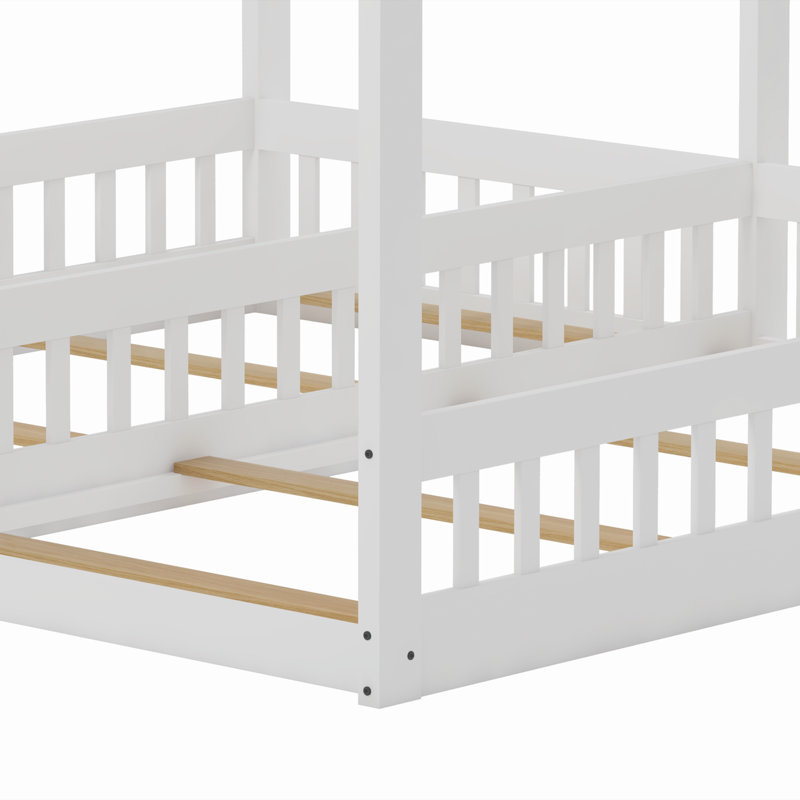 Schwabe Twin Bed by Isabelle & Max, White