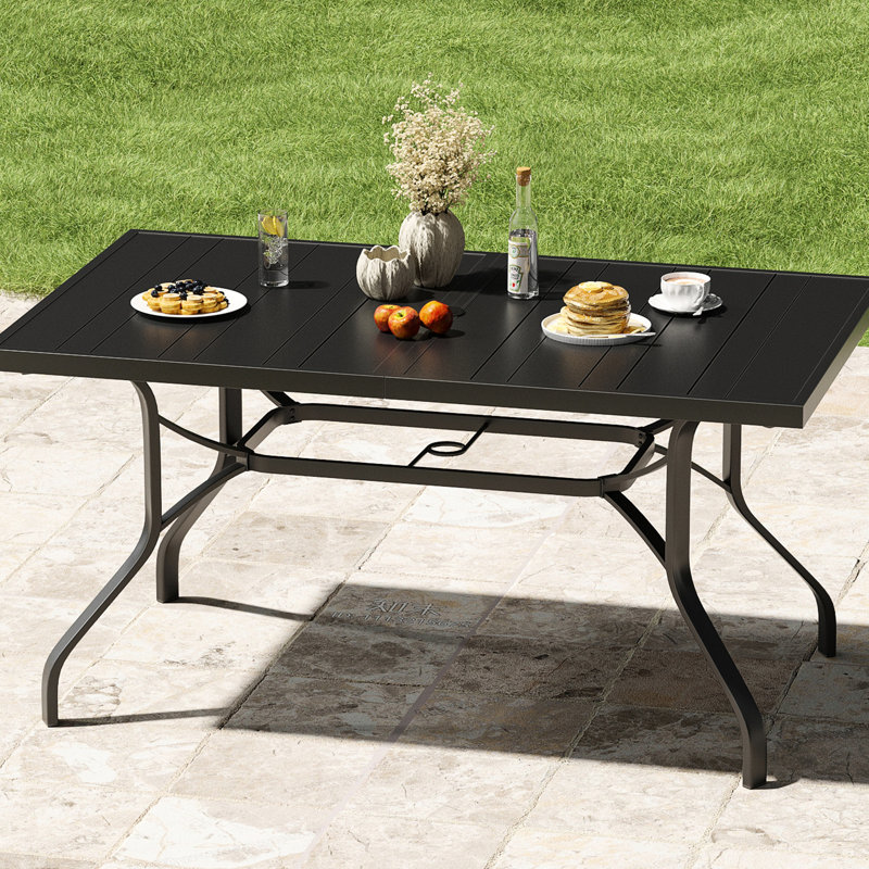 Outdoor Dining Table , 59 " W 35.72 " D
