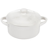 Le Creuset Stoneware 8 oz. Round Mini Cocotte with Lid