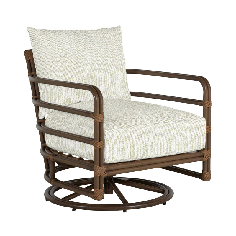 Chaise berçante Malibu, Pas de soudure, Rollo crème