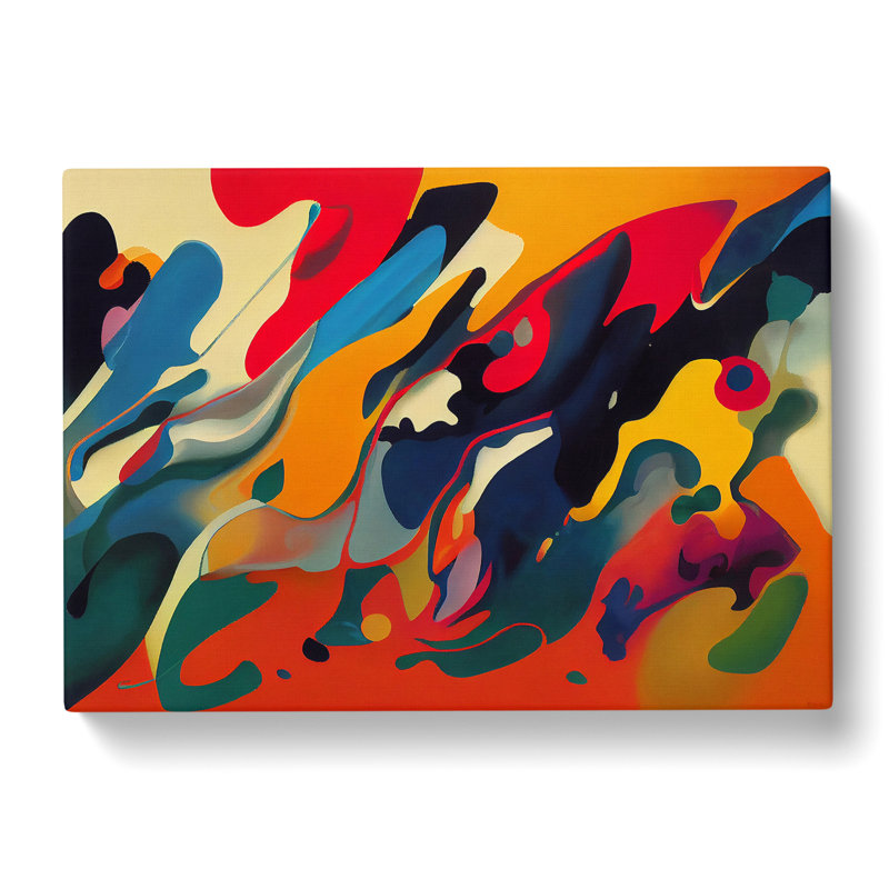 Beguiling Modern Abstract - Wrapped Canvas, 50cm H x 76cm W x 3cm D