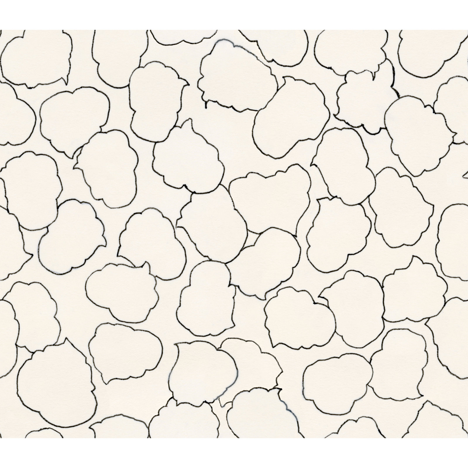 Armes Abstract Wallpaper, Cream/Black